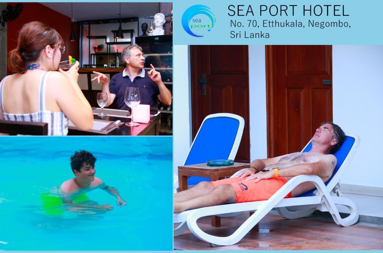 Hotel Sea Port Negombo Exterior foto